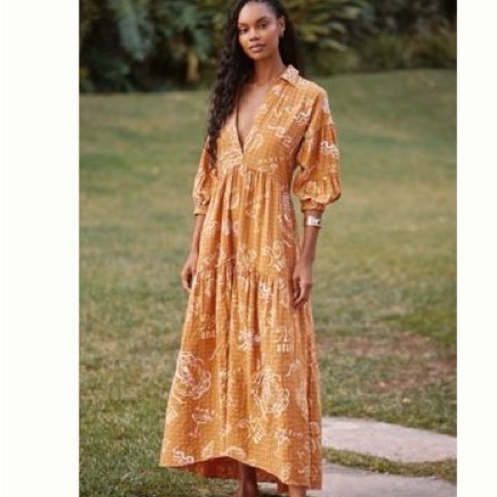 Anthro Maxi Coverup